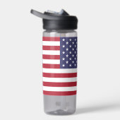 Waterflesje met vlag van de VS Waterfles (Rechts)