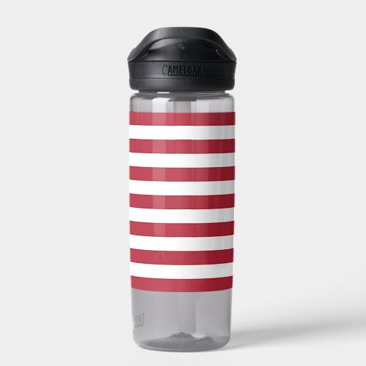 Waterflesje met vlag van de VS Waterfles (Achterkant)