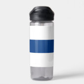 Waterflesje met vlag van Finland Waterfles (Achterkant)