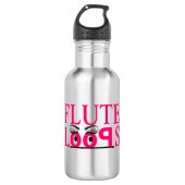 Waterflesje, roestvrij staal, 18 oz waterfles (Voorkant)