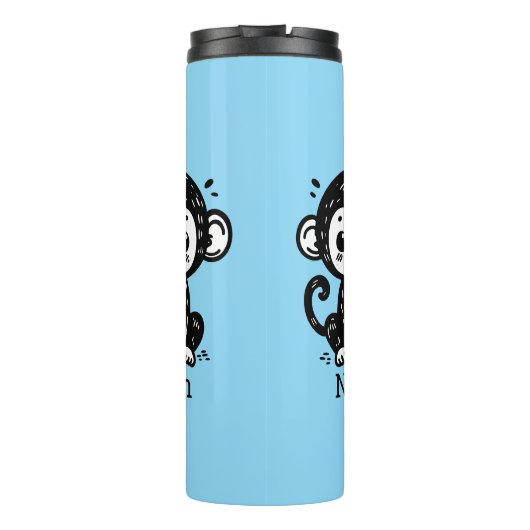 Waterflesje Thermosbeker (Achterkant)