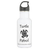 Waterflesje Turtle Patrol Waterfles (Voorkant)