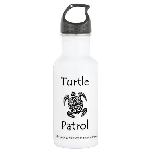 Waterflesje Turtle Patrol Waterfles (Voorkant)