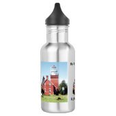 Waterflesje van de grote boog waterfles  (Links)