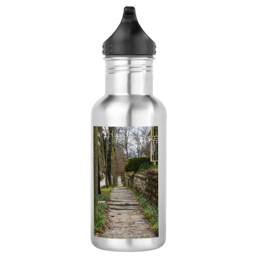 Waterflesje van ongelijkmatig trajectstaal waterfles  (Rechts)