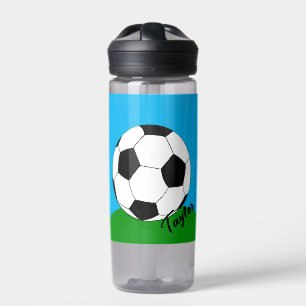 Waterflesje voor voetbalfans Monogrammen/Football Waterfles