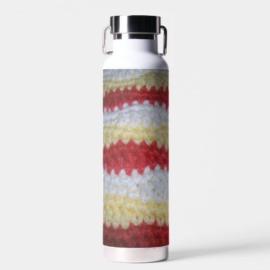 Waterflesje - Warm Afghan Waves Waterfles (Voorkant)