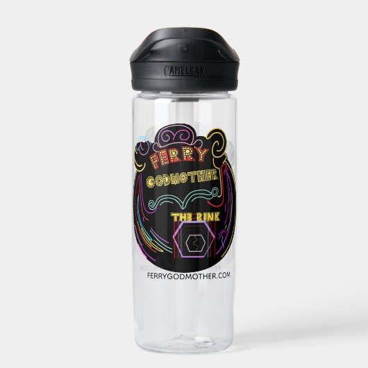 Waterflesje Waterfles (Achterkant)