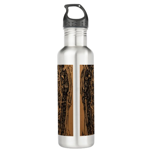 Waterflesje Waterfles (Achterkant)