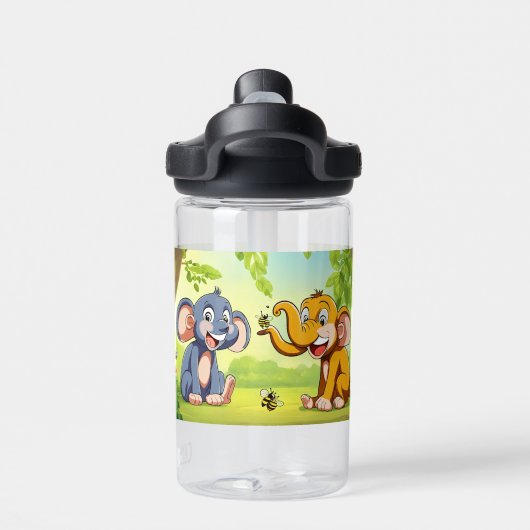 Waterflesje Waterfles (Achterkant)