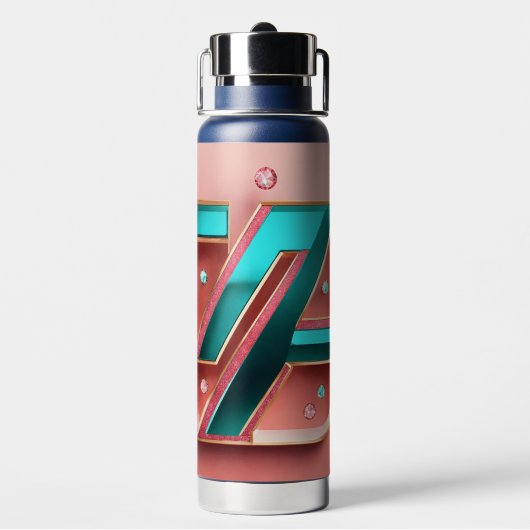 Waterflesje Waterfles (Achterkant)