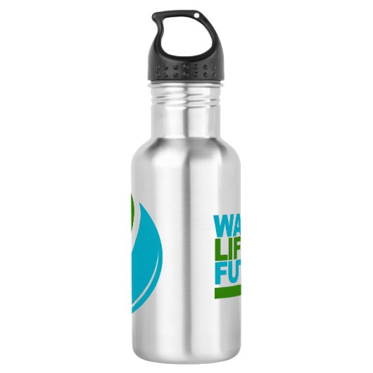 Waterflesje Waterfles (Achterkant)