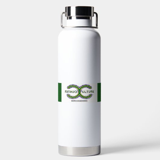 Waterflesje Waterfles (Achterkant)