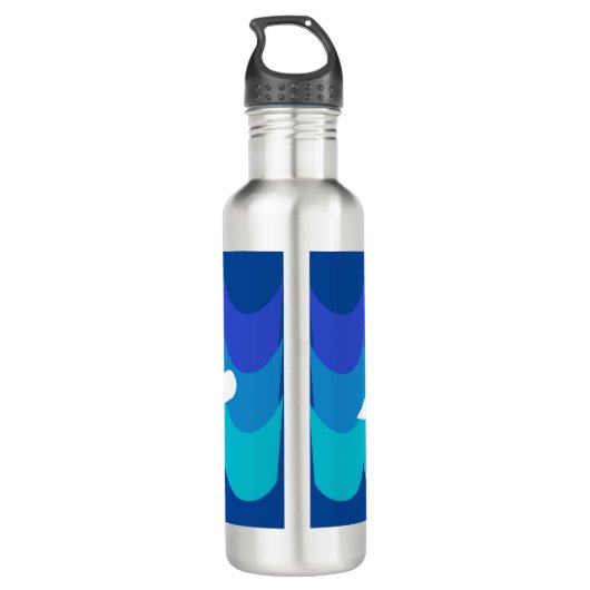 Waterflesje zwemmen waterfles (Achterkant)