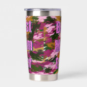 Waterflessen Beste moeder ooit met Camo-ontwerp Geïsoleerde Drinkbeker (Rechts)