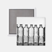 Waterflessen in studio magneet (Voorkant / Achterkant)