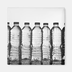 Waterflessen in studio magneet
