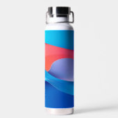 Waterflessen met jouw tekst toevoegen waterfles (Achterkant)