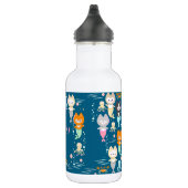Waterflessen met nautische thema's waterfles (Rechts)