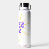 waterflessen waterfles (Achterkant)