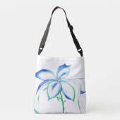 Waterflower II Crossbody Tas (Achterkant)