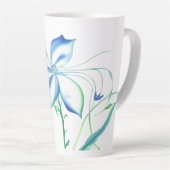 Waterflower II Latte Mok (Rechterhoek)