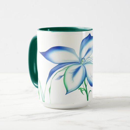 Waterflower II Mok (Voorkant links)