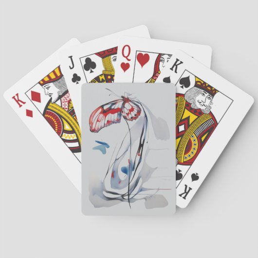 Waterfly 3 pokerkaarten (Achterkant)