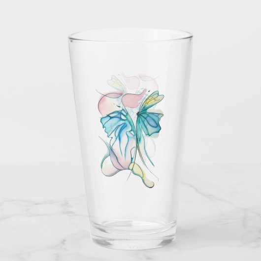 Waterfly II Glas (Achterkant)