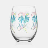 Waterfly II Wijnglas Zonder Voet (Voorkant)