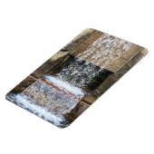 Waterfontein foto magneet (Linkerzijde)