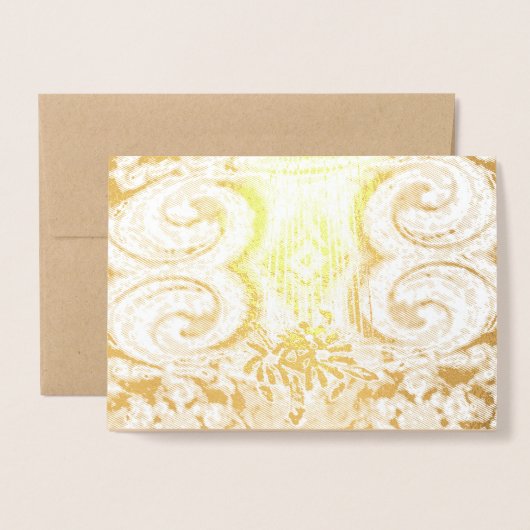 "Waterfontein in Mexico" Blanco Kaart (Voorkant met envelop)