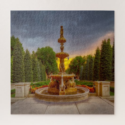 Waterfonteinen Colorado Springs Legpuzzel (Verticaal)