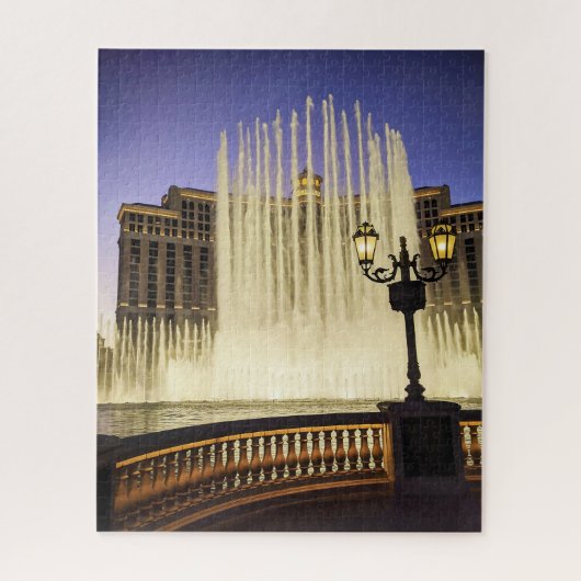 Waterfonteinen in Las Vegas Legpuzzel (Verticaal)