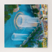 Waterfonteinen in Las Vegas legpuzzel (Horizontaal)