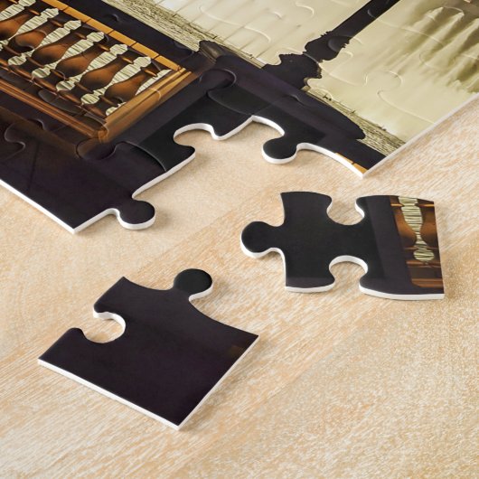 Waterfonteinen in Las Vegas Legpuzzel (Zijkant)