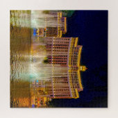 Waterfonteinen in Las Vegas Legpuzzel (Horizontaal)