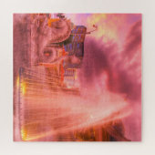 Waterfonteinen in Las Vegas Legpuzzel (Horizontaal)