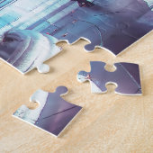 Waterfonteinen stadhuis New York Legpuzzel (Zijkant)