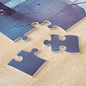 Waterfonteinen stadhuis New York Legpuzzel (Zijkant)