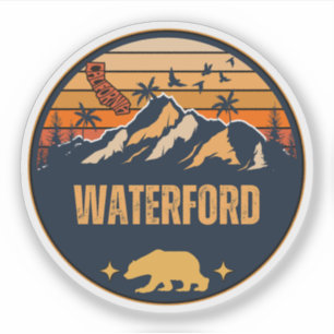 Waterford, Californië Sticker