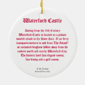 Waterford Castle Ornament (Achterkant)