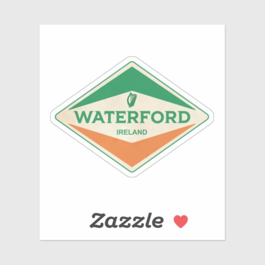 Waterford Ireland Vintage Sticker (Vel)
