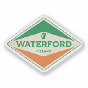 Waterford Ireland Vintage Sticker