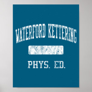 Waterford kettering middelbare school hs waterford poster