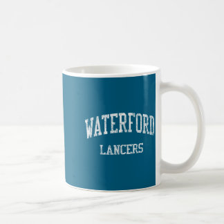 Waterford middelbare school hs Waterford CT vintag Koffiemok