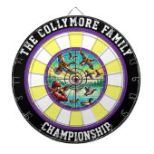 Waterfowl Flight Rustic Wall Art Dartbord (Voorkant)