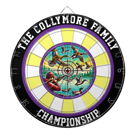 Waterfowl Flight Rustic Wall Art Dartbord (Voorkant)