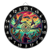 Waterfowl Flight Target Design Dartbord (Voorkant)
