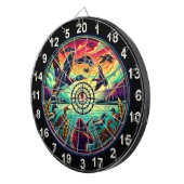 Waterfowl Flight Target Design Dartbord (Voorkant Rechts)